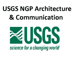 Usgs Ngp Architecture Communication Services Large Data