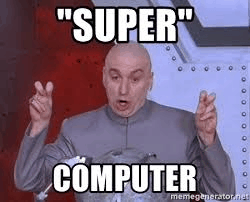 A meme for supercomputer blog